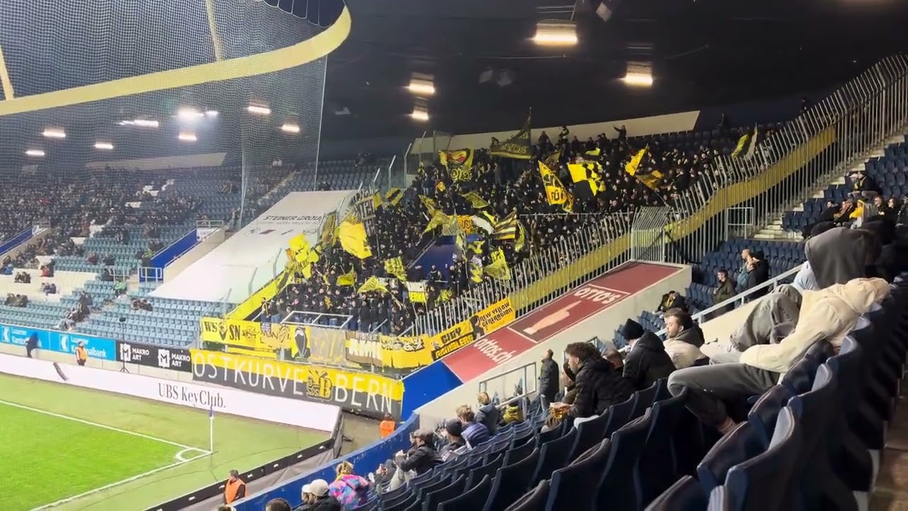 Ostkurve Bern in Luzern | FC Luzern vs BSC Young Boys (04.03.2026)
