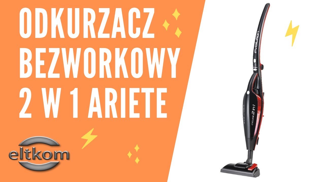 Odkurzacz BEZWORKOWY 2 W 1 Ariete 2764 - Recenzja | DWA w cenie JEDNEGO❗❗