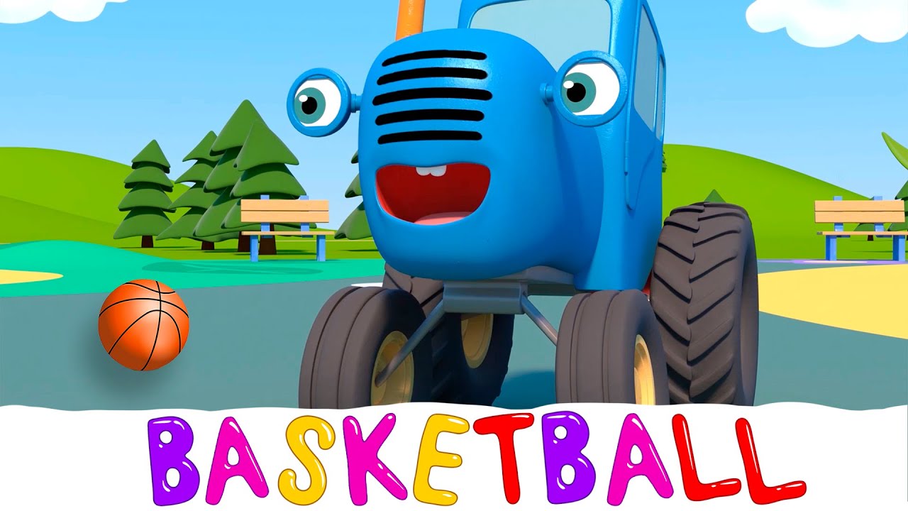 BALL GAMES - Blue Tractor's Playground tv series - Baby songs and cartoons for kids