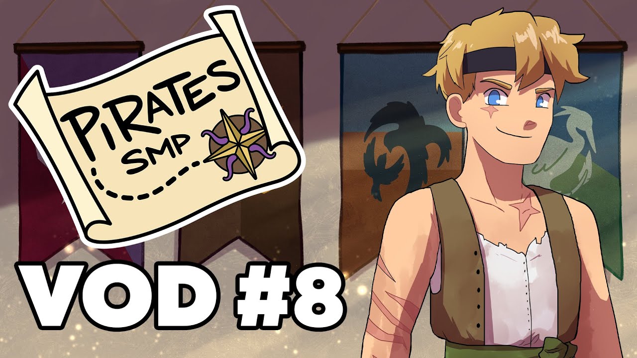 WATER MADE US MUSIC?! - Pirates SMP VOD 8