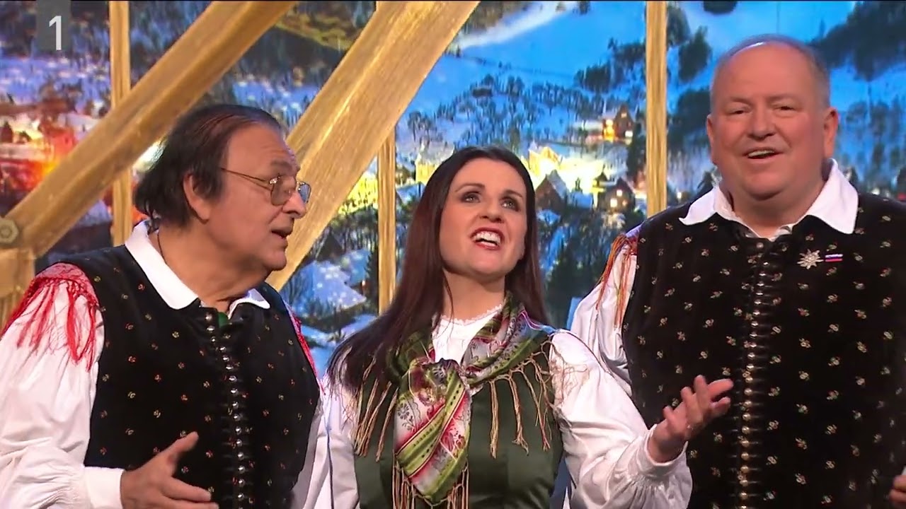 Alpski kvintet - Ljubim te, Slovenija (ZIMSKI POZDRAV)