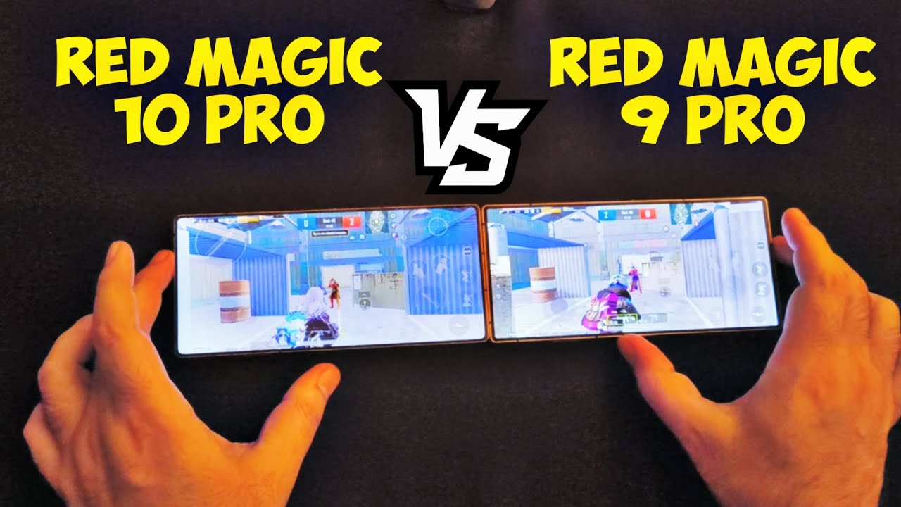 RED MAGIC 10 PRO VS RED MAGIC 9 PRO 🔥 MOBILE COMPARISON