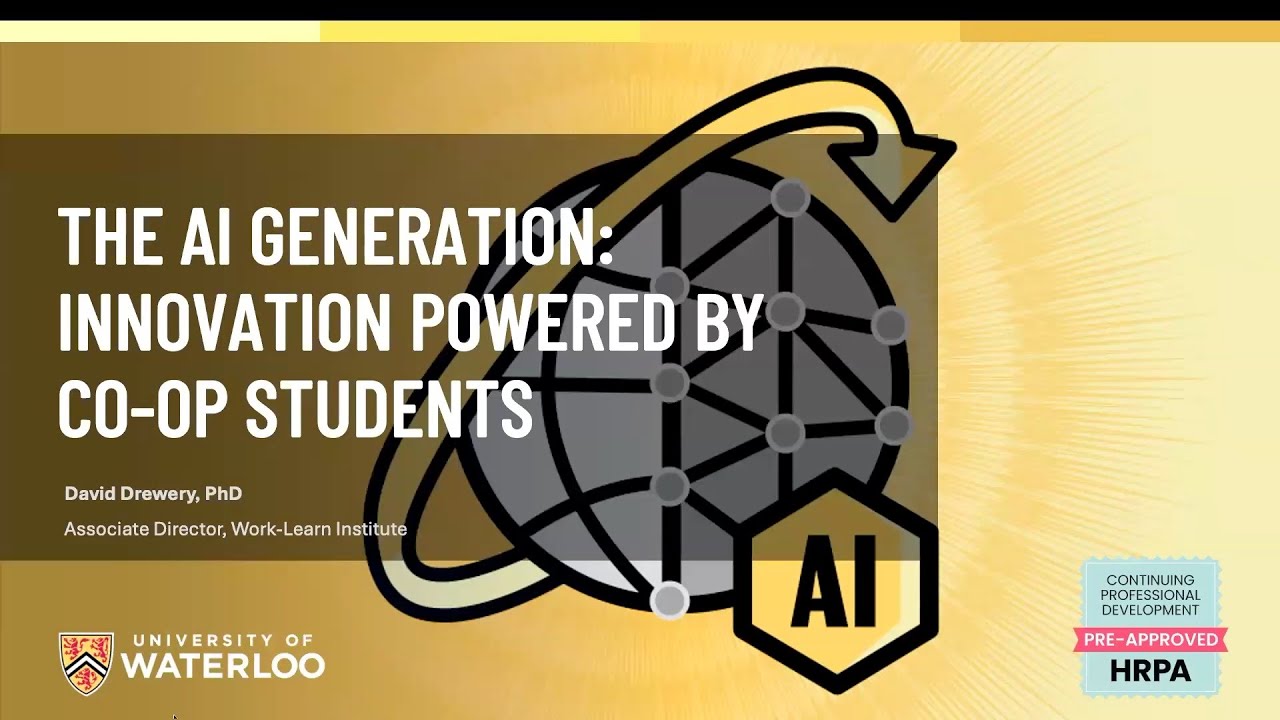 The AI generation - Innovation powered by co op students