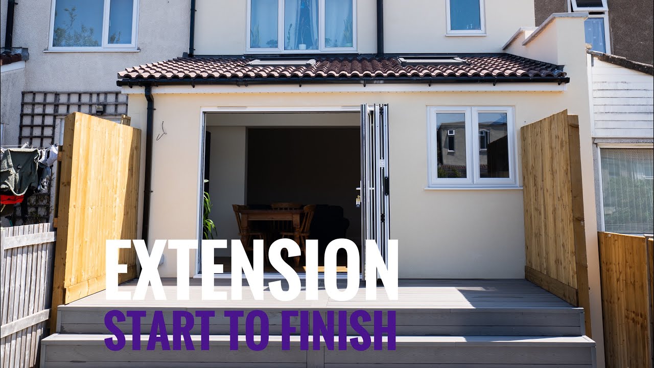 Kitchen extension start to finish 🏠🔨