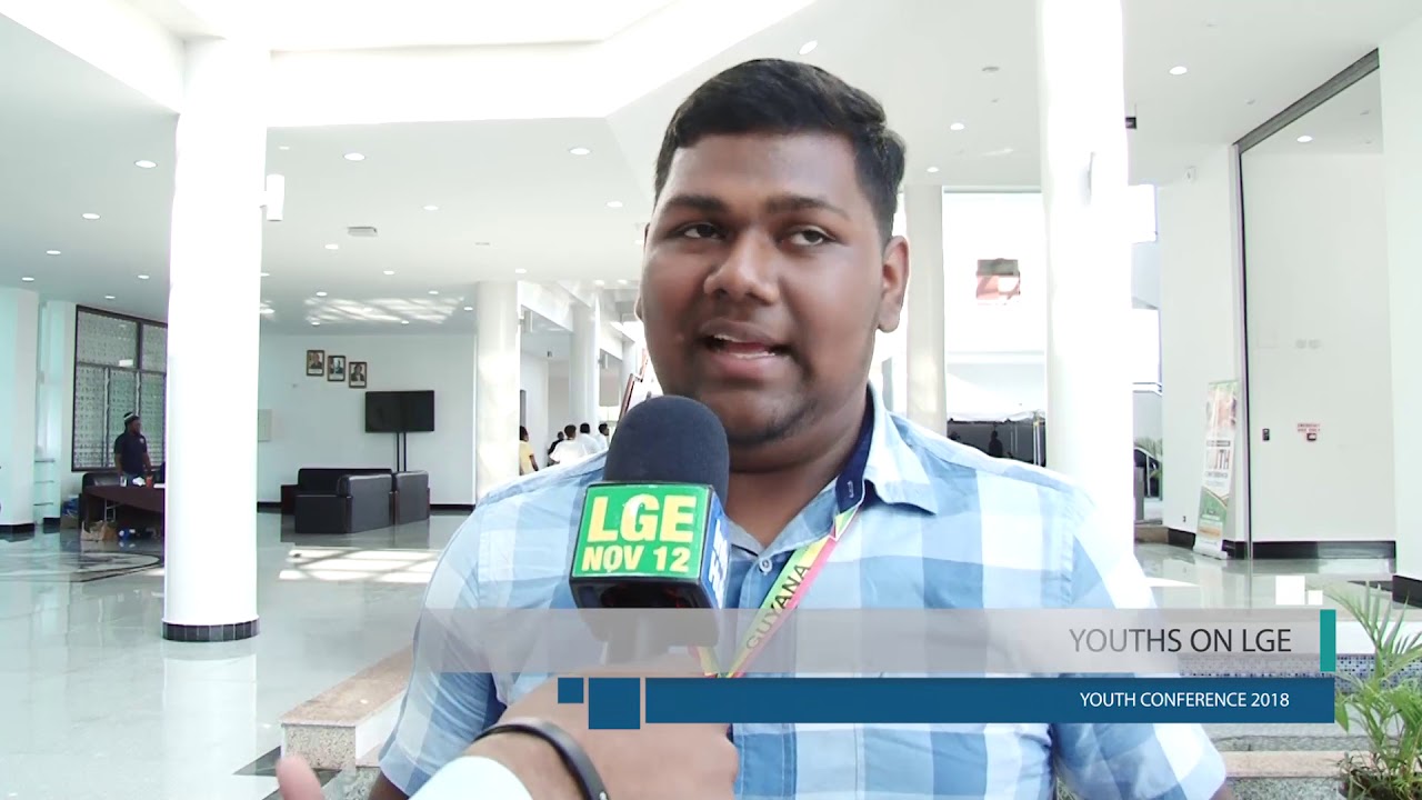 Youths on LGE 2018 - Kunal Briglall, Region Four.