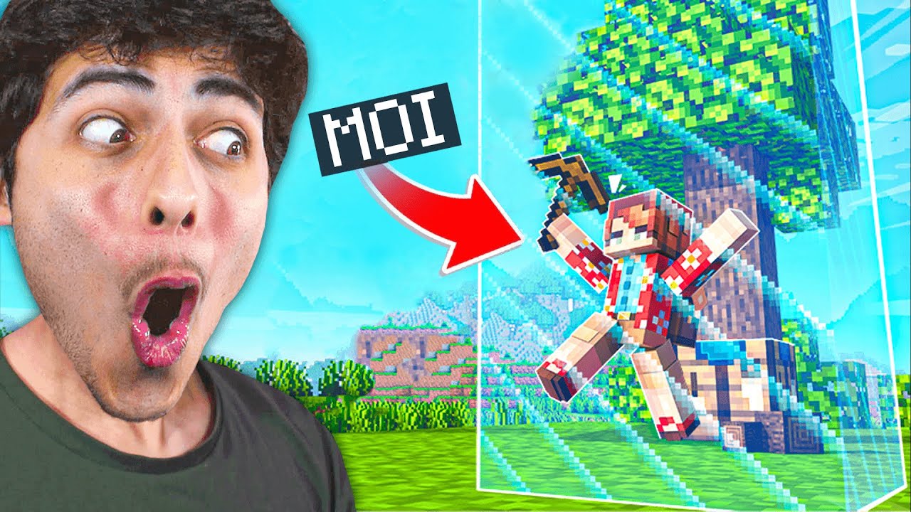 MINECRAFT MAIS JE DOIS SURVIVRE DANS UNE TOUTE PETITE ZONE... (c'est impossible)