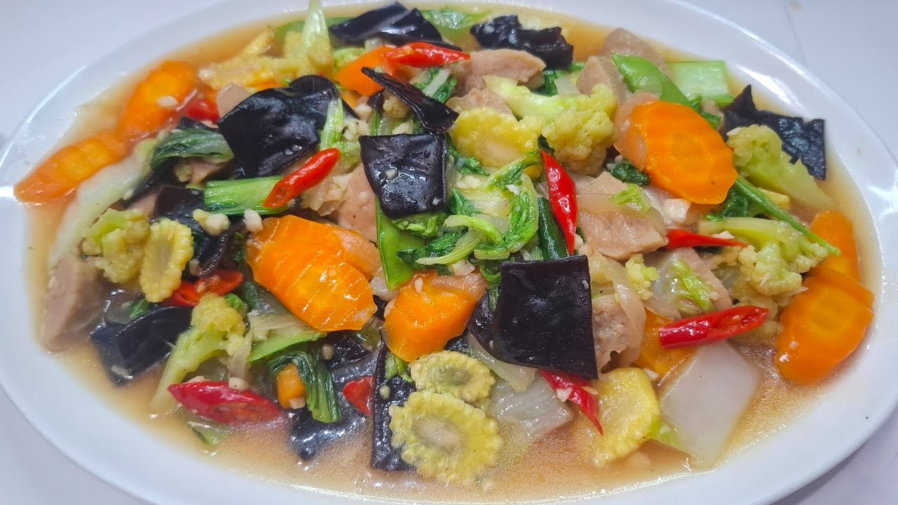 CARA MEMBUAT SAYUR CAPCAY ALA RESTO ! ENAK DAN BUATNYA MUDAH