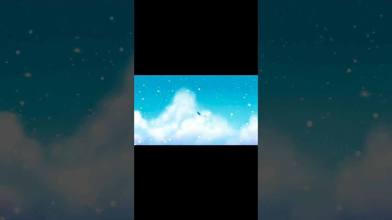 Cloud Study on Procreate 🎉 #procreate #illustration #landscapeart #clouds #timelapse #shorts