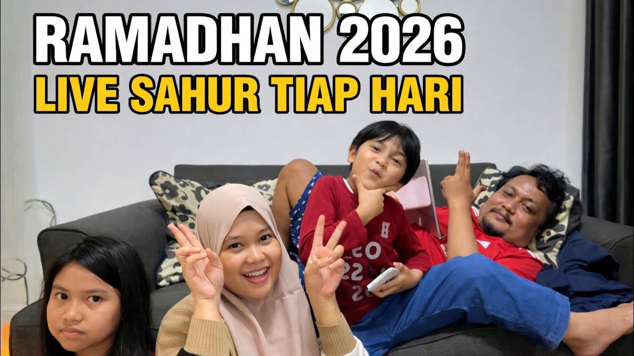 A Day In My Life di Bulan Ramadhan 2026 | Kakak Senja Live Sahur Tiap Hari