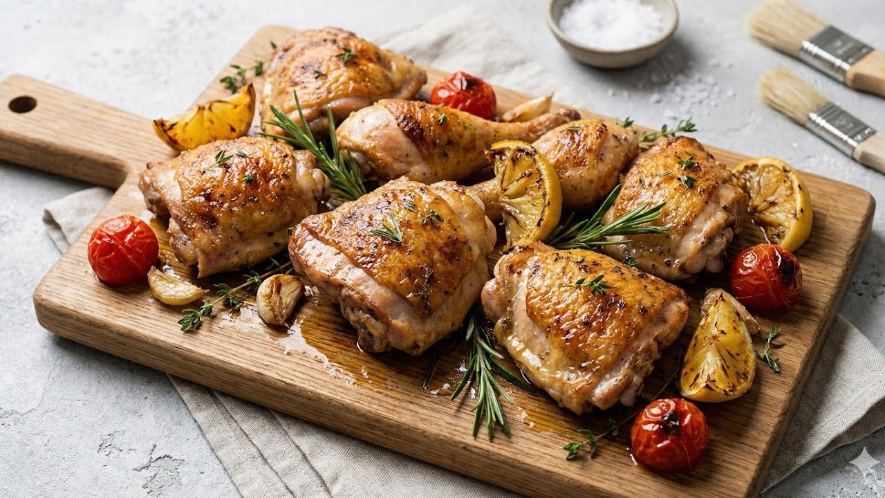 Eu não frito mais coxas de frango! Um truque! Todos que experimetaram este frango Pediram Mais.