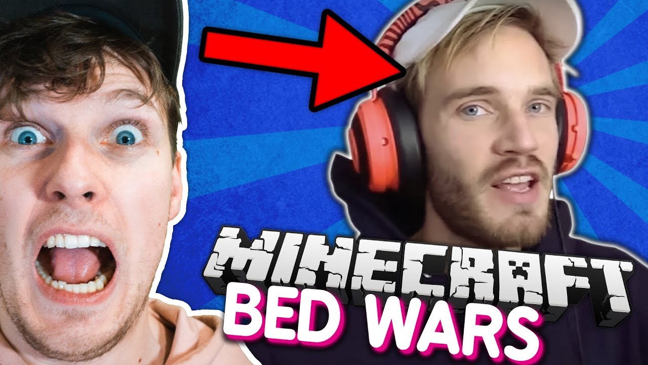 TIKRAS PEWDIEPIE??? (BED WARS Lietuviškai) | Vėjas & Twisteris