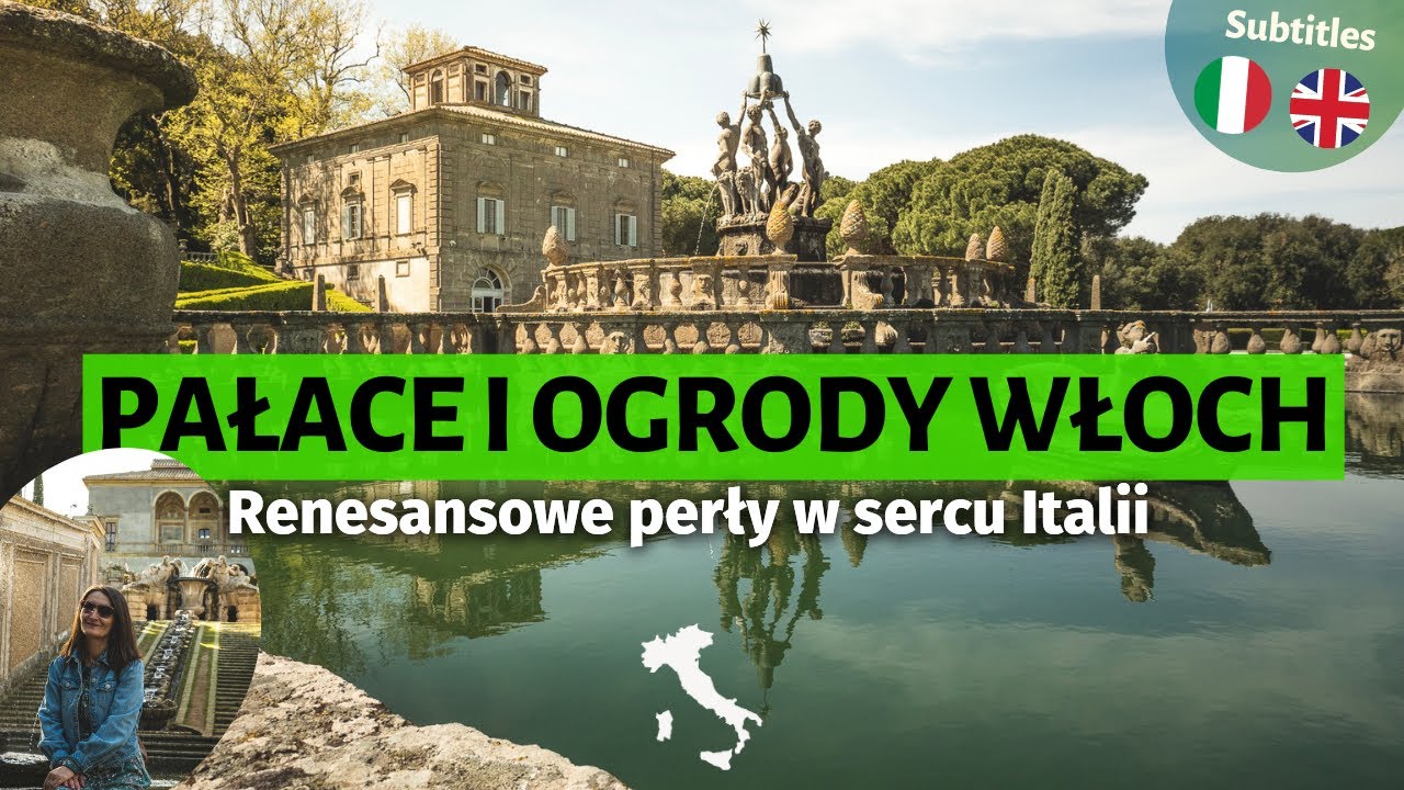 Niesamowite PAŁACE I OGRODY w sercu Włoch. Tuscia, zbyt wiele osób ją pomija!