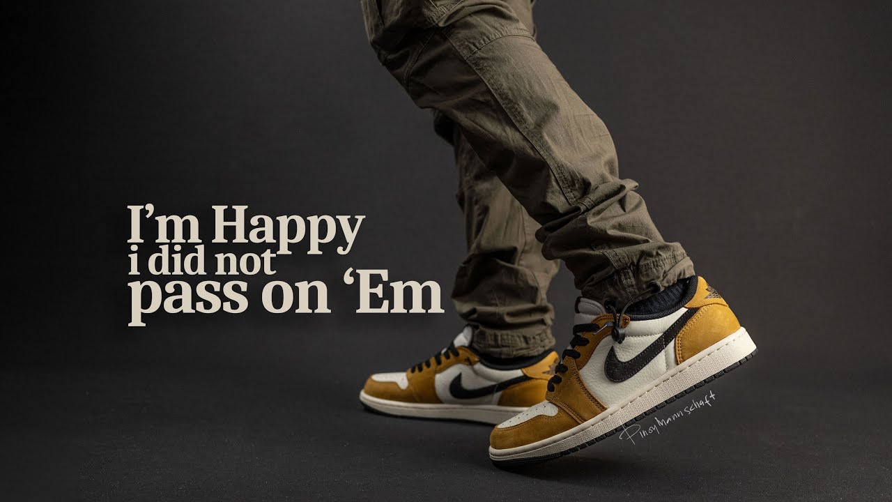 SURPRISINGLY GOOD!! Air Jordan 1 Low OG Rookie of the Year On Feet Review.