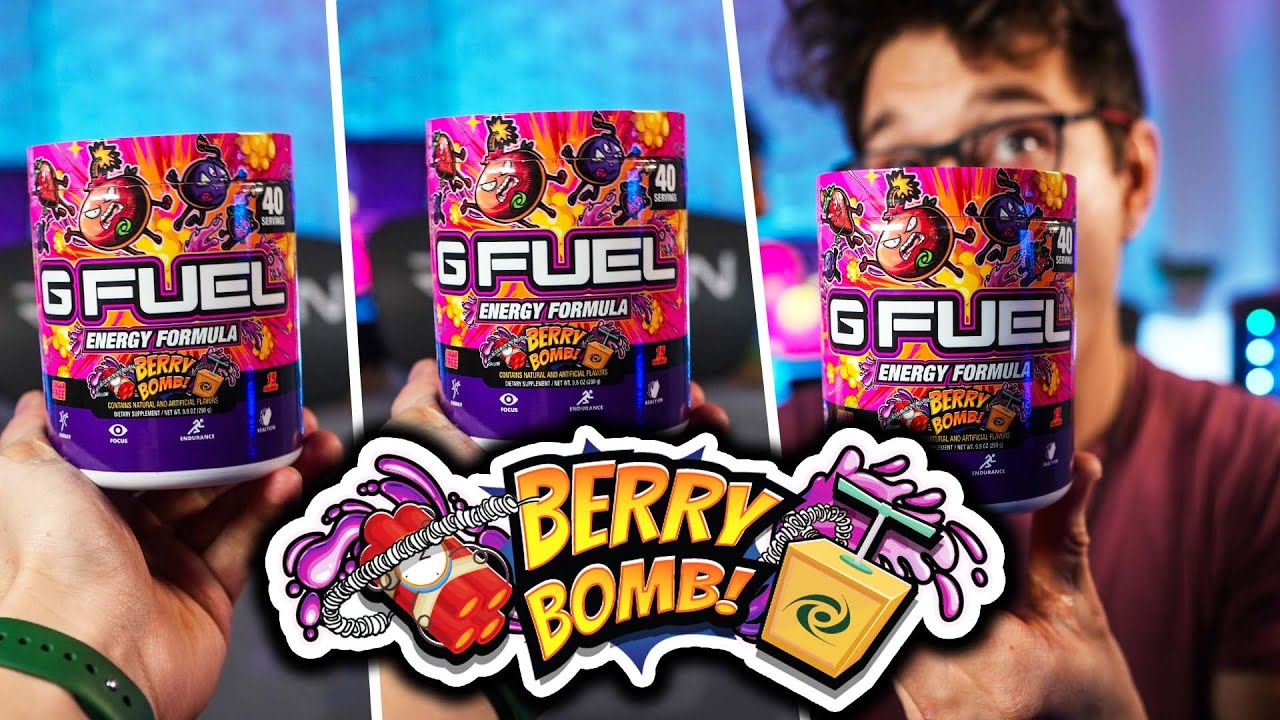 Berry Bomb GFUEL Flavor Review!