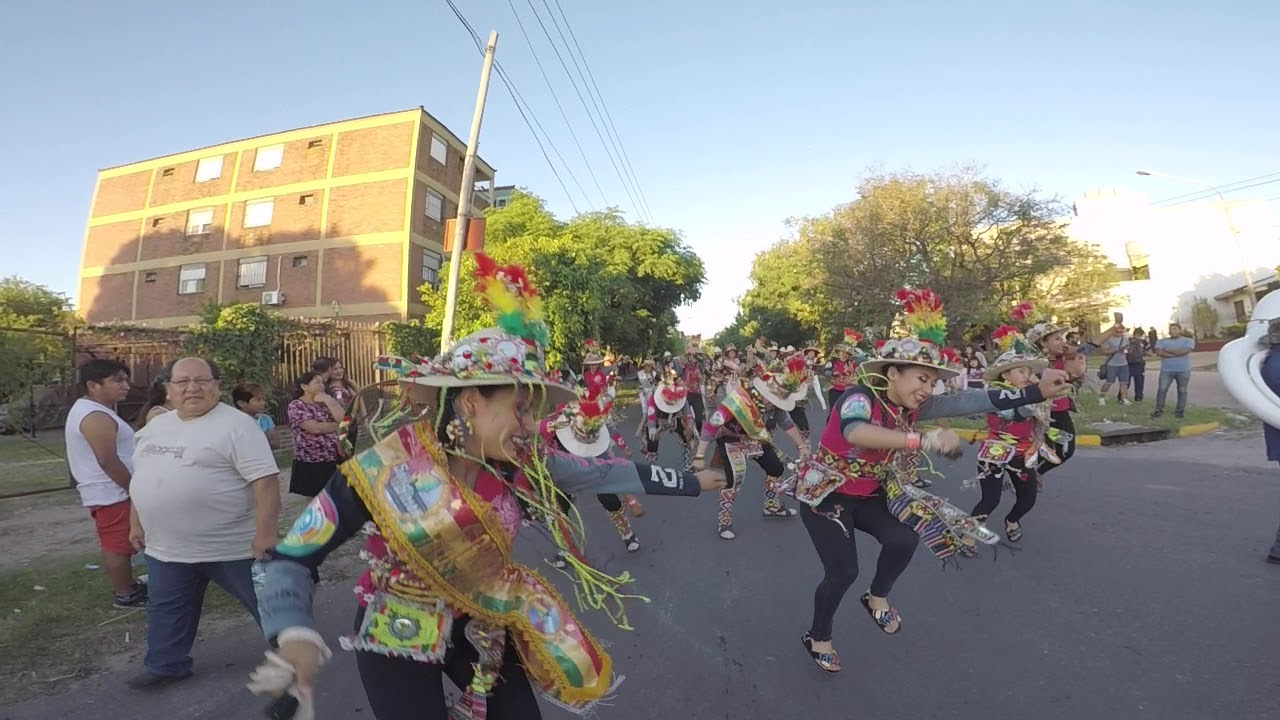 Tinkus San Simon Argentina 2019 Bloque Julas & Mamalas  Parte 2 *Convite* Recorrido en Celina
