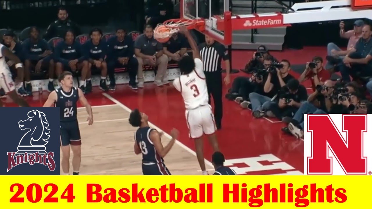 Fairleigh Dickinson vs Nebraska Basketball Game Highlights 11 13 2024