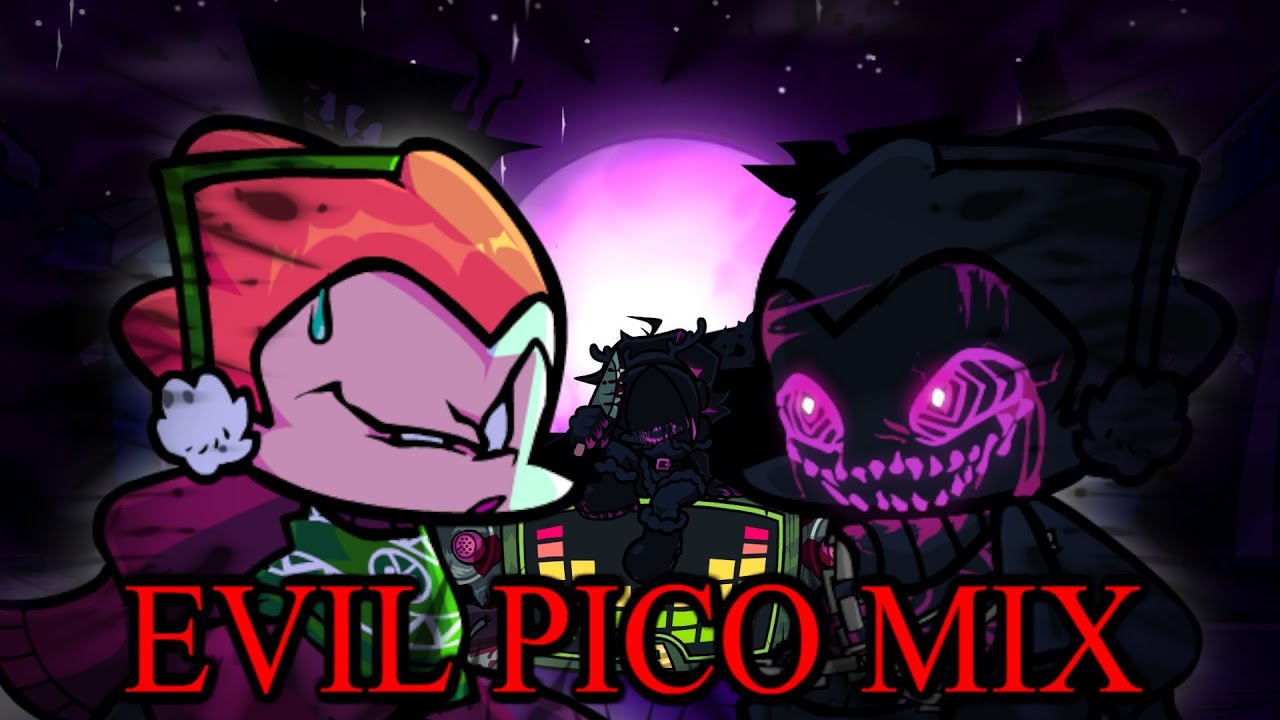 FRIDAY NIGHT FUNKIN' CORRUPTION:  Pico VS EVIL PICO (EVIL PICO MIX!)