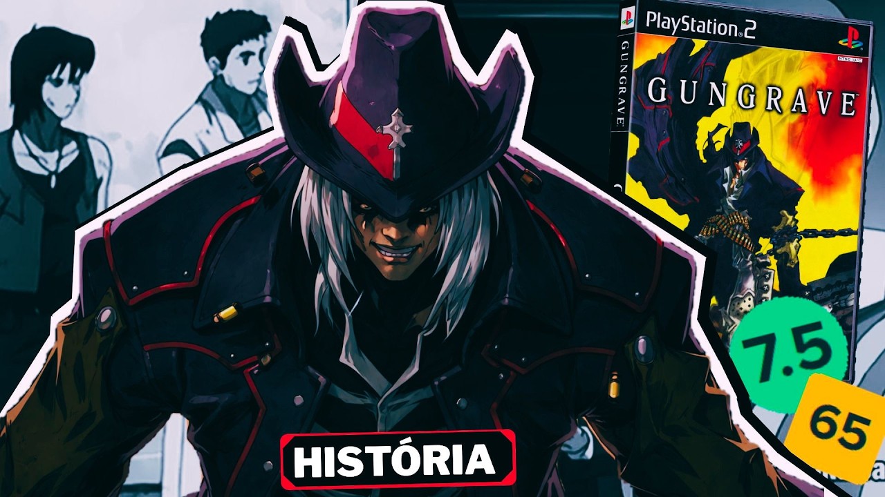 ♦️Gungrave a história COMPLETA é muito BOA♦️