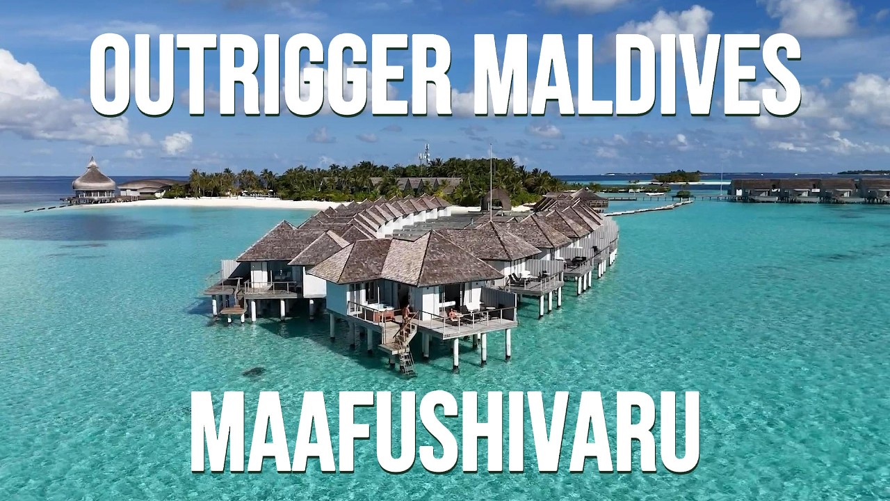 Claudia & Kaan visit the Outrigger Maldives Maafushivaru Resort