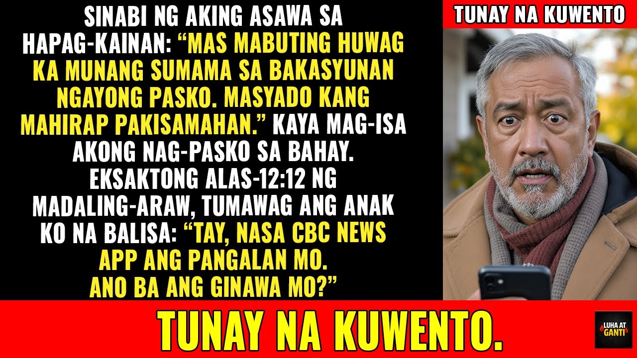 Sabi ng Asawa Ko, 'Mahirap' daw Akong Pakisamahan nitong Pasko—Pero Tumawag ang Anak Ko ng...