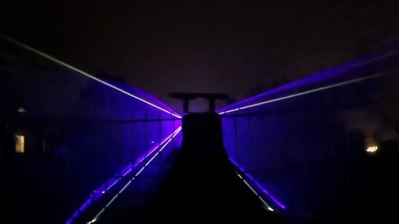 Stairville DJ Lase RGB Pro Advanced 1000, Praxistest outdoor in 70 m Entfernung...