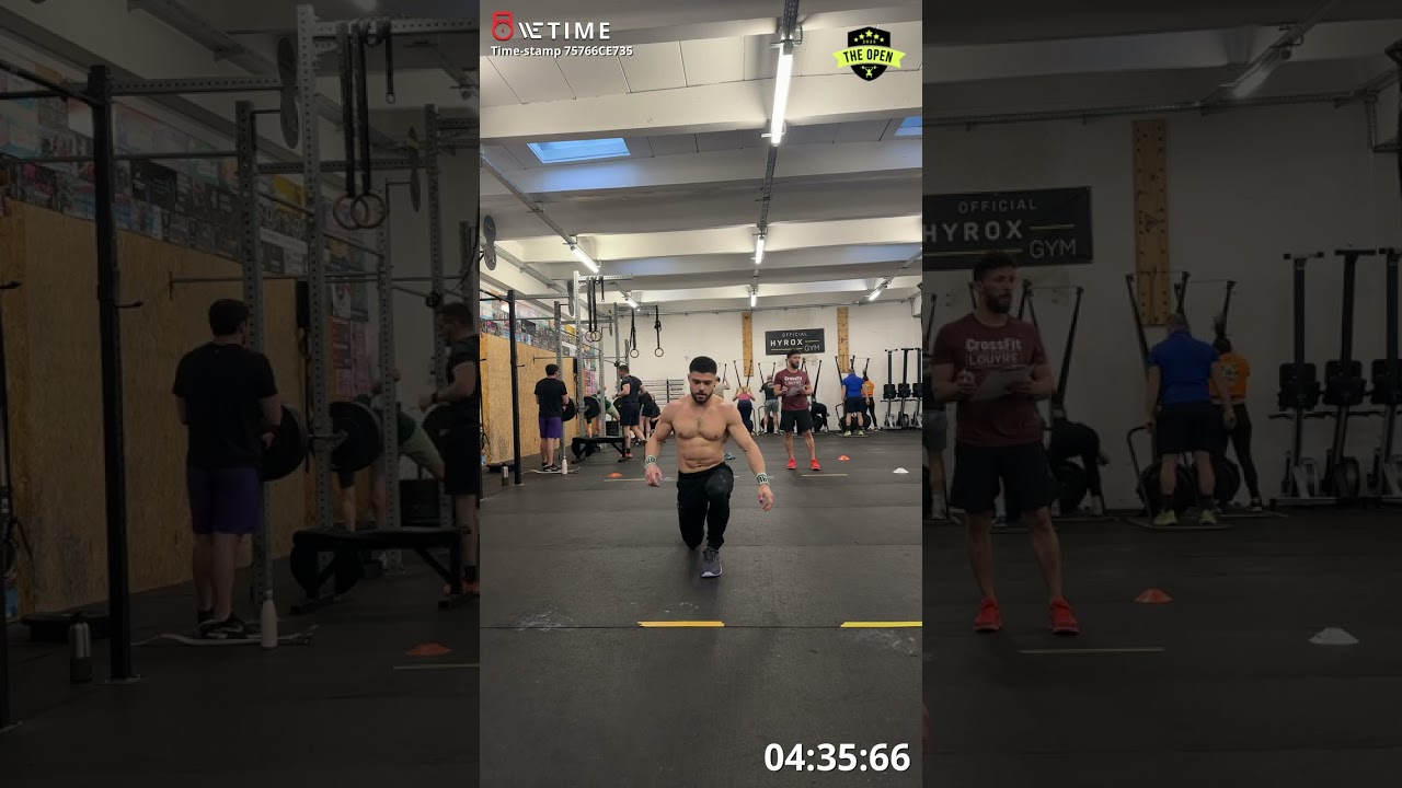 Open 25.1 - 308 reps