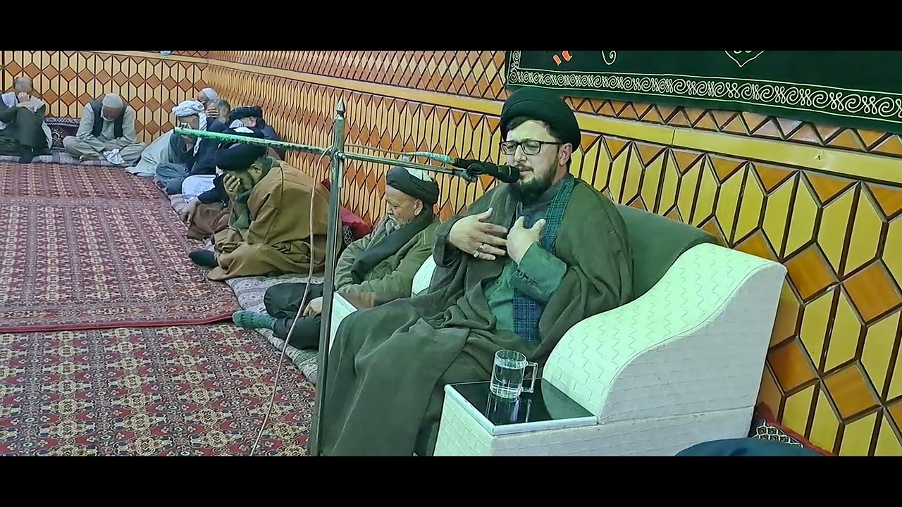 روضه خوانی سید اسدالله مُبلغ در منزل مرحوم حاجی ابراهیم 