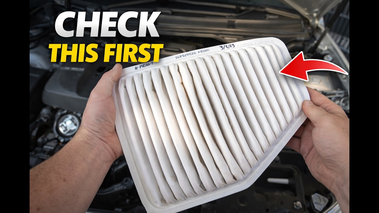 How to Check a Holden VF Commodore Air Filter | Quick Service Tip