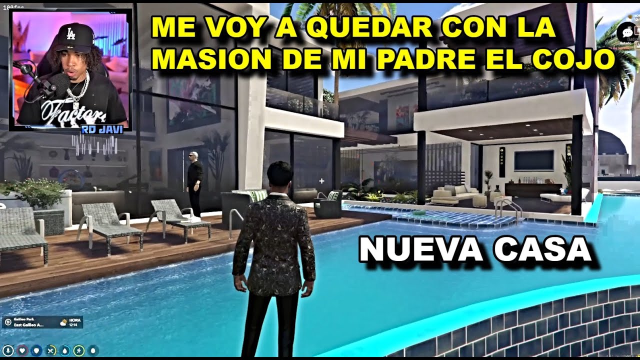 RDJavi: ME ENTERO QUE MI PADRE CHARLIE PEREZ TIENE UN SUPER CASA CREO QUE SERA MI HERENCIA