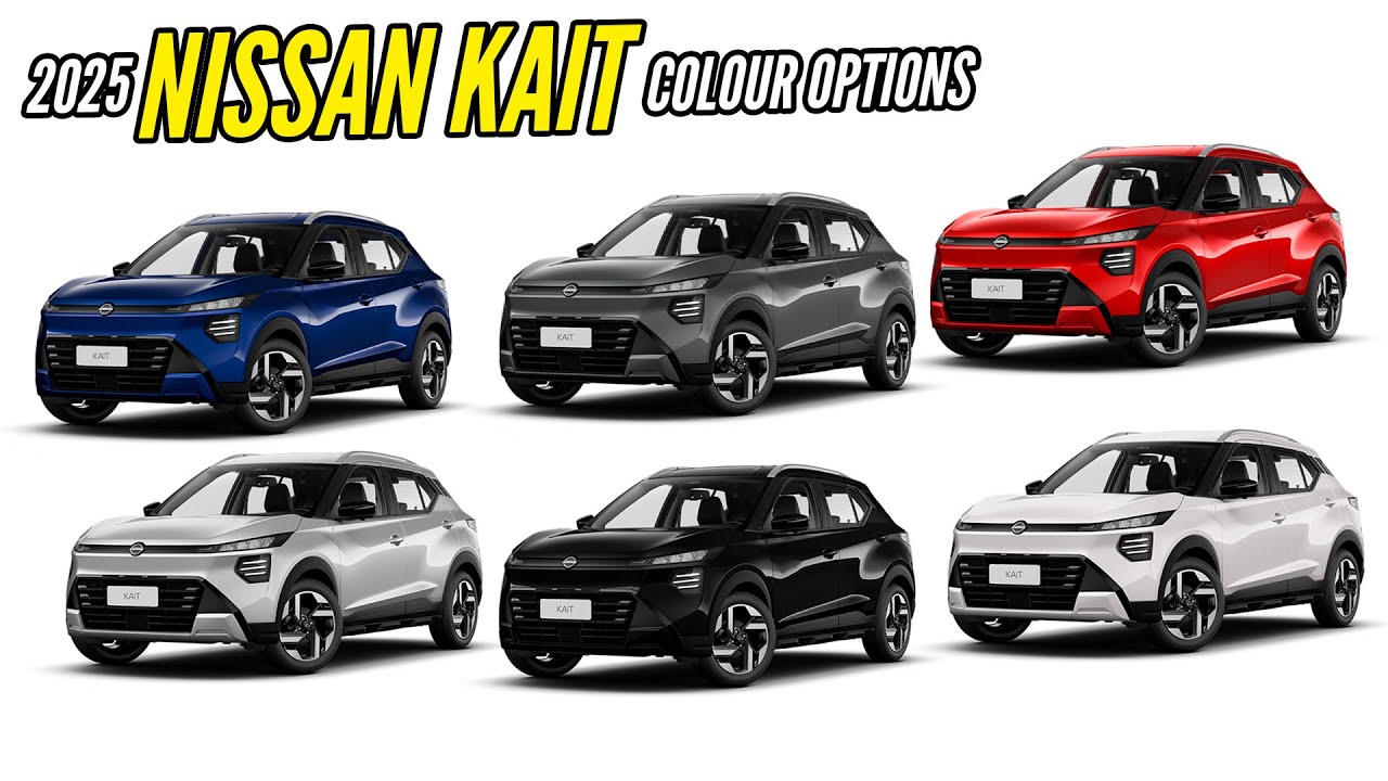 New Nissan Kait Colors - All Options - Images | AUTOBICS