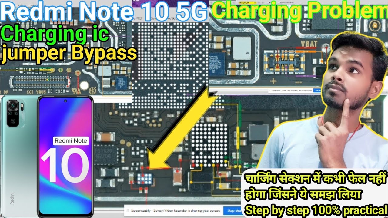 Redmi Note 10 5g Charging Problem | Redmi Note 10 Charging jumper | @BigMobileRepair