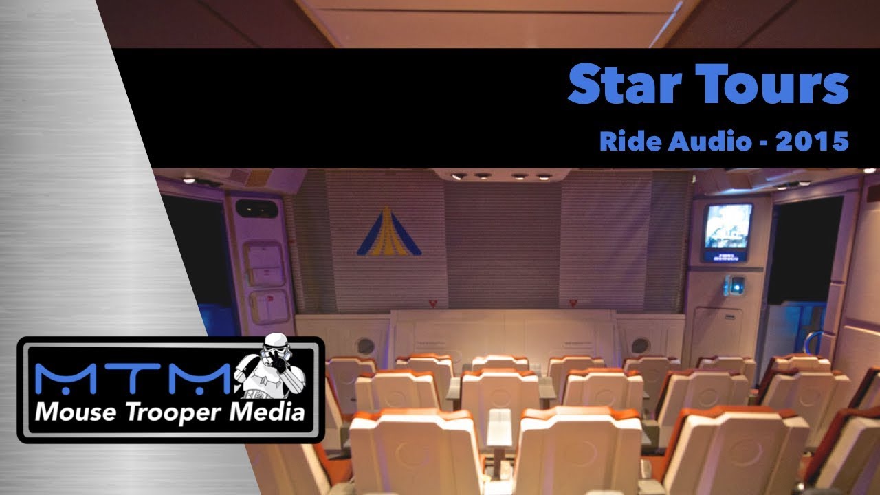 Star Tours Ride Audio Recorded June 12, 2015