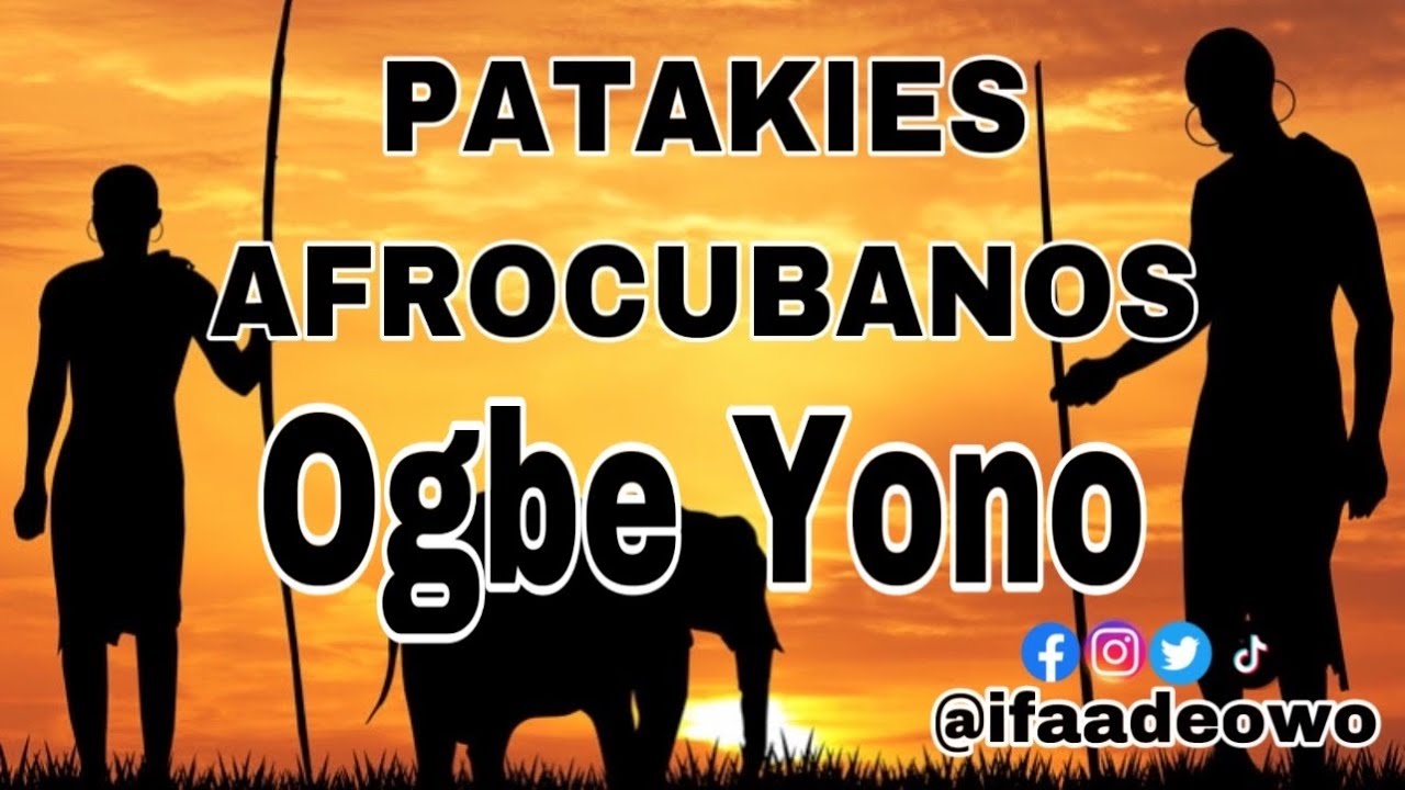 Ogbe Yono / Ogbe Ogunda - EL CANINO DONDE OGBE YONO MUERE POR GANDIO.