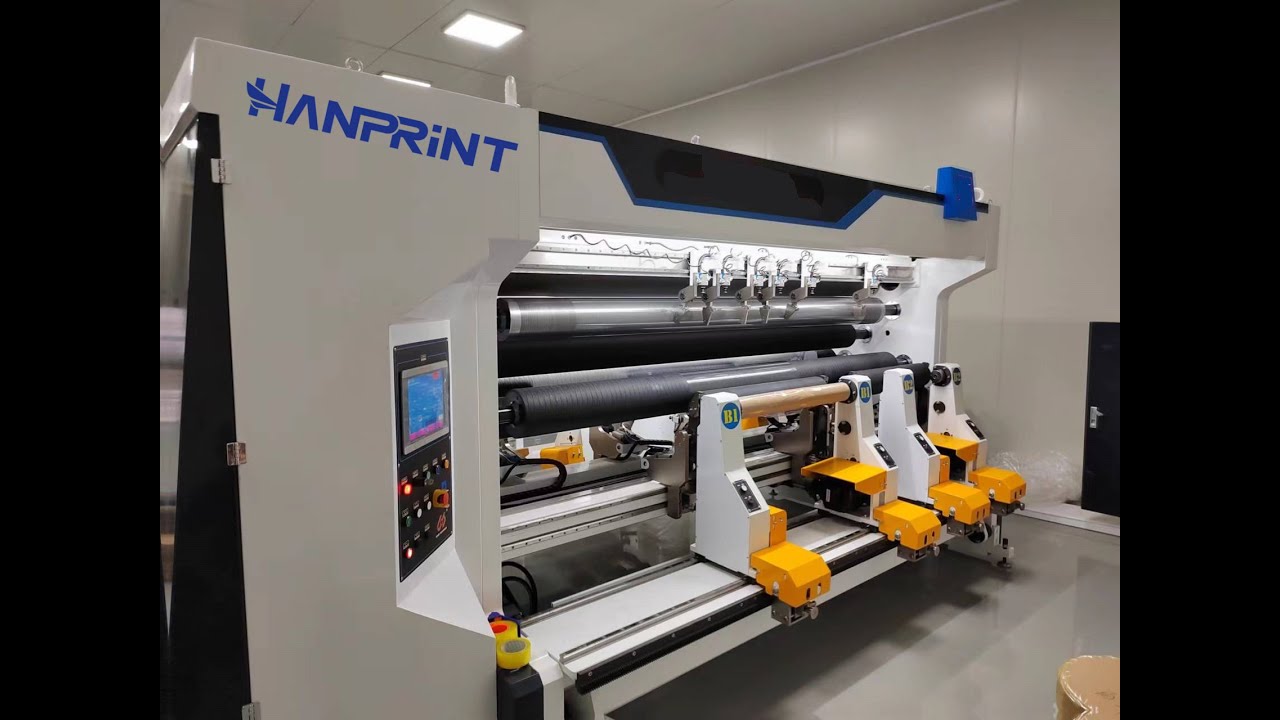 2500mm BOPP film jumbo roll slitting machine
