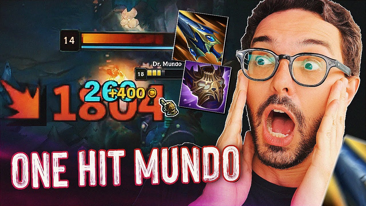 DR.MUNDO É O ÚNICO TANK MÁGICO, POIS ELE TE FAZ DESAPARECER!