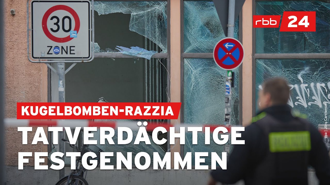 Nach Kugelbomben-Explosion an Silvester: Polizei durchsucht Wohnungen in Berlin