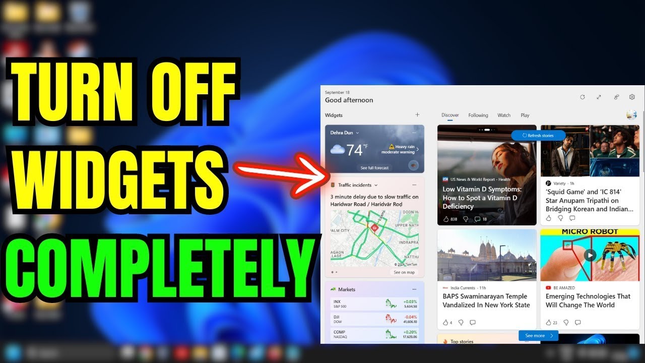 Disable Windows 11 Widgets Board: Easy Tutorial 🚫