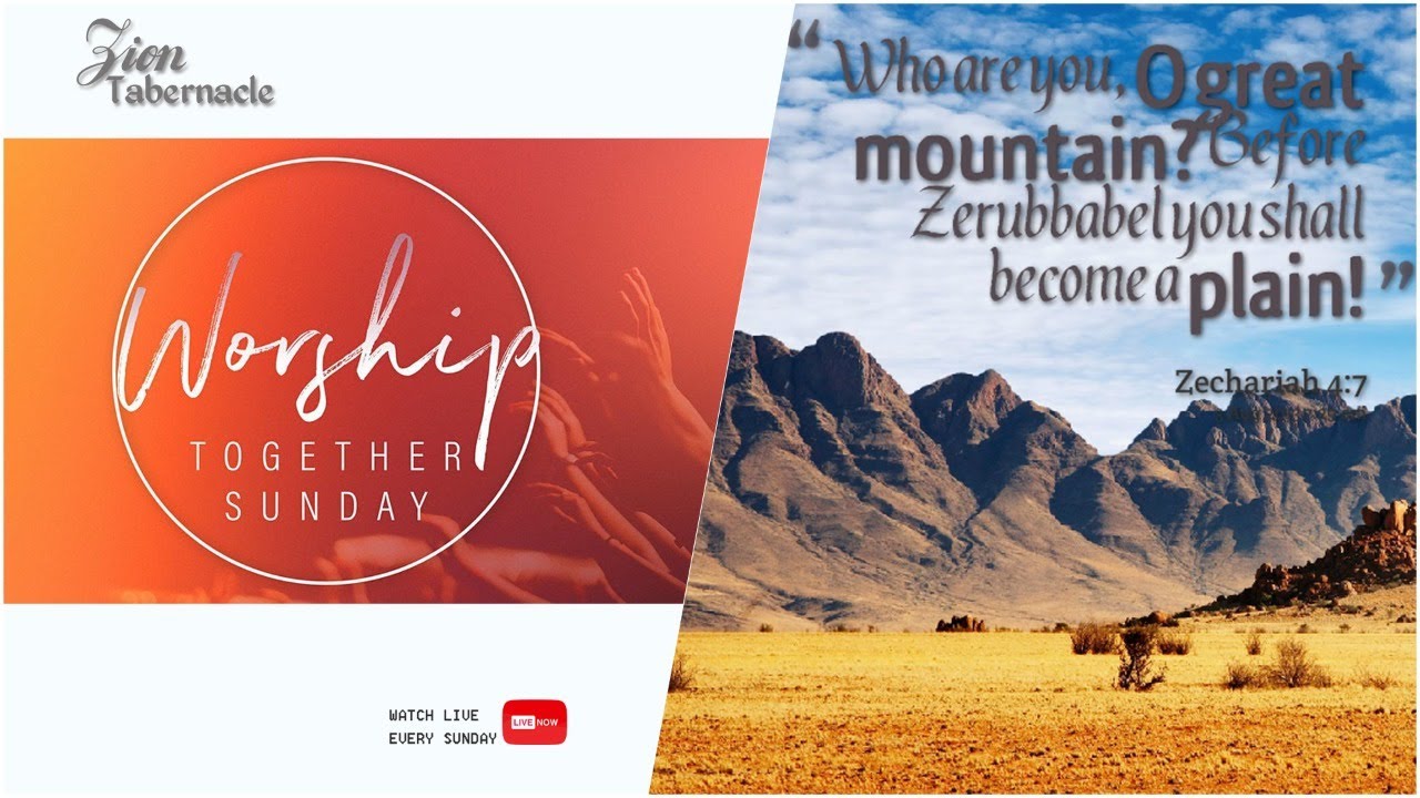 Sunday Message by Pr. Joby George | IPC Zion Tabernacle Kottayam | 07 NOV 2021