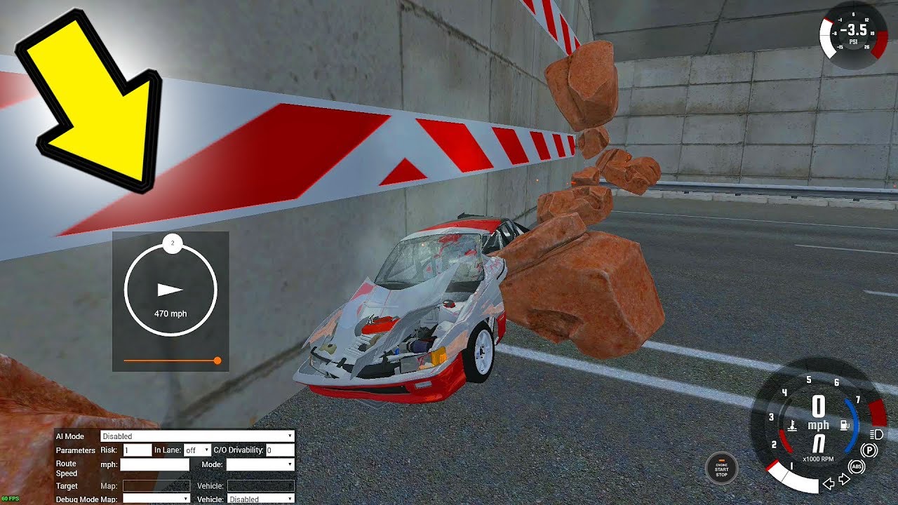 Playing With The Wind In BeamNG.drive