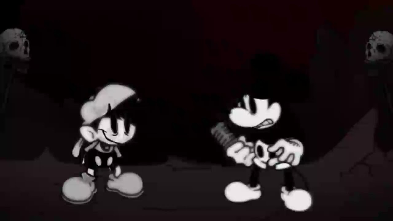 FNF Boyfriend VS Mickey Mouse sings Hellhole Redo but swapped (Wednesday’s Infidelity)