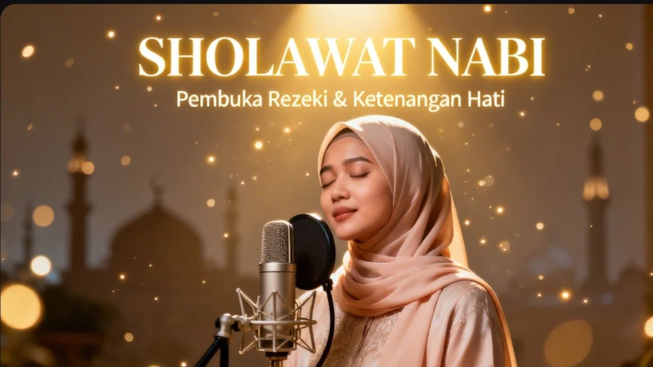 SHOLAWAT NABI — Pembuka Rezeki & Ketenangan Hati | Merdu & Menyentuh Jiwa #doadanzikir #coversong 
