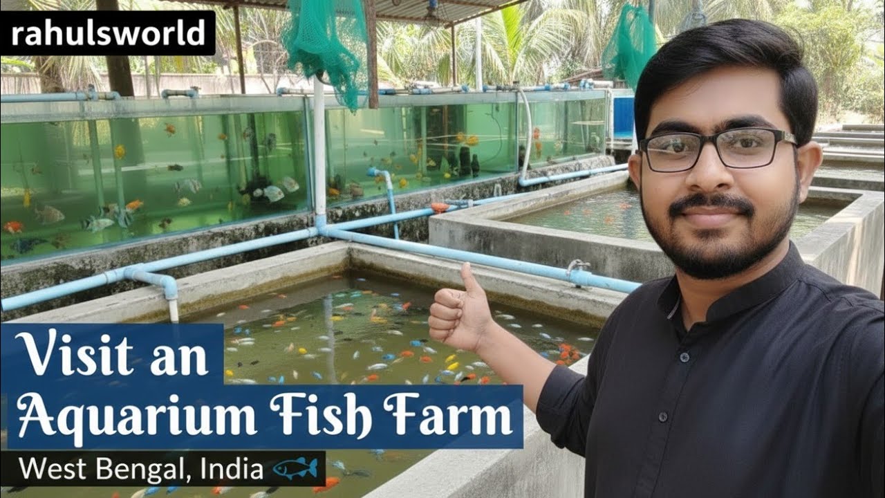মুর্শিদাবাদে অসাধারণ অ্যাকোয়ারিয়াম ফিশ ফার্ম পরিদর্শন 🐠 | নেপথ্যে মাছের প্রজনন ও যত্ন