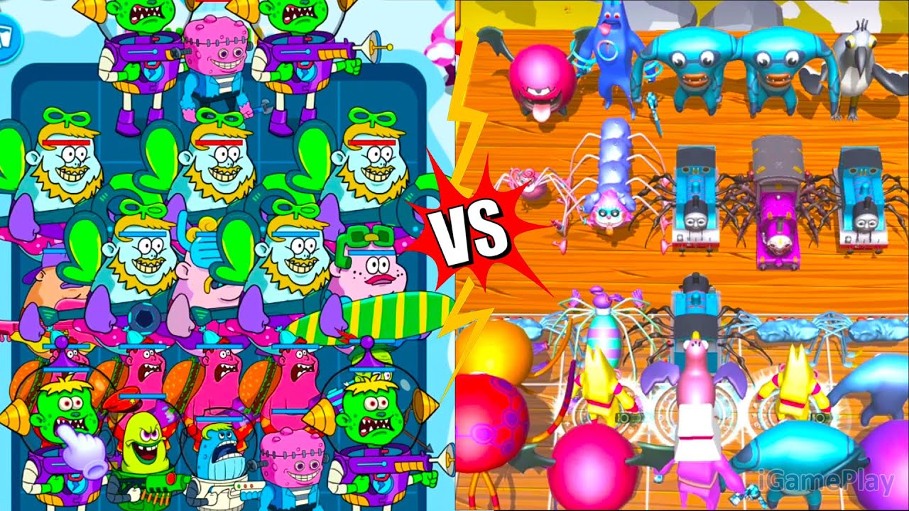 Merge Master Monster Battle Vs Ban Ban Fight Horror Garten ⭐ Merge Simulator Battles