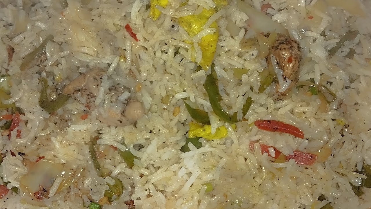 Chinese Rice Recipe By Nasreeen. Quick and Easy to make at home|. zainab ka kitchen 