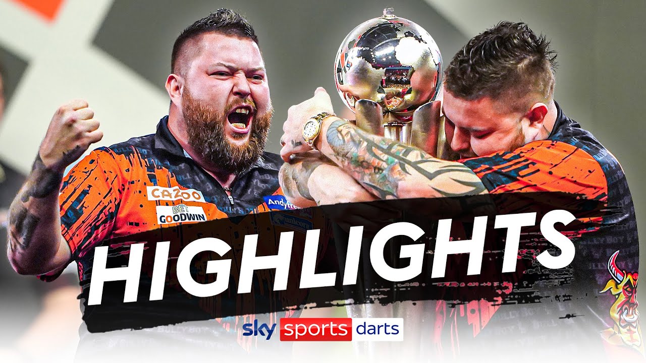 Michael Smith & Michael van Gerwen's EPIC final! | World Darts Championship Final 2023 Highlights