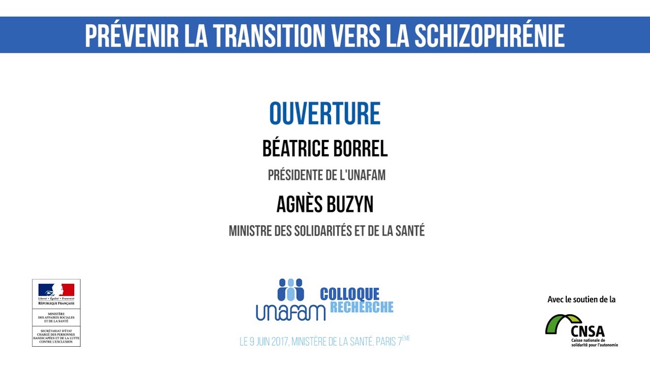 01 - Ouverture du colloque par Agnès Buzyn, Ministre des Solidarités et de la Santé