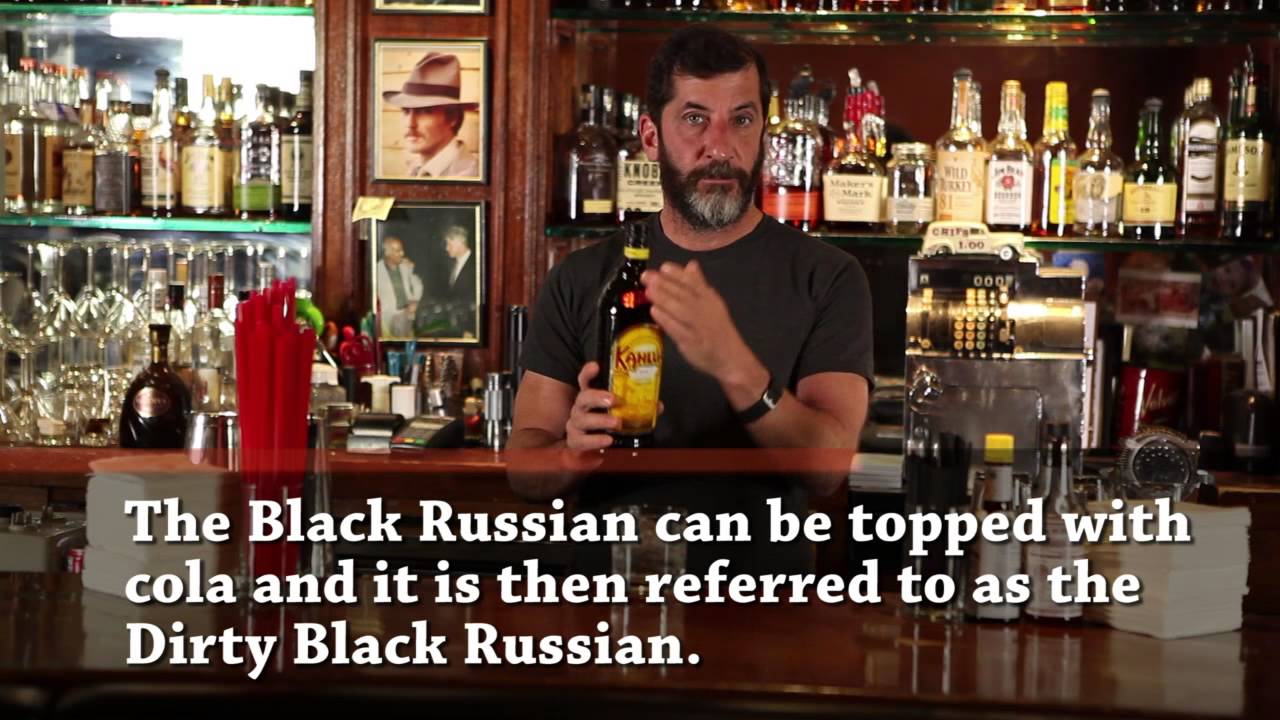How To Make A White Russian, Black Russian & Dirty Black Russian