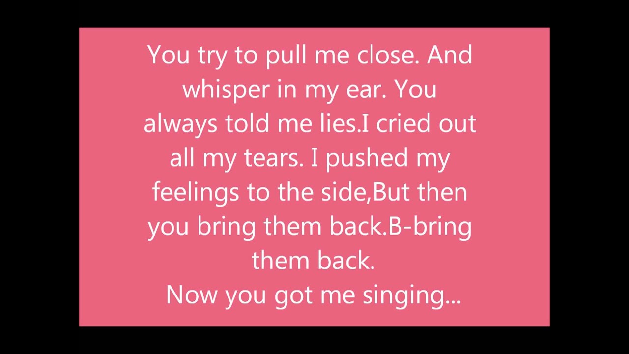 Selena Gomez - Round and Round lyrics