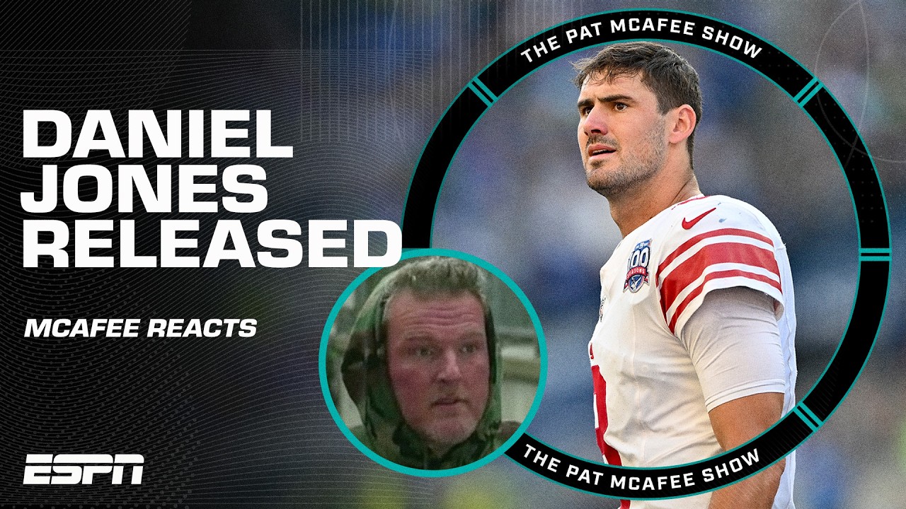 Pat McAfee says Daniel Jones isn't to blame for the Giants' struggles | The Pat McAfee Show