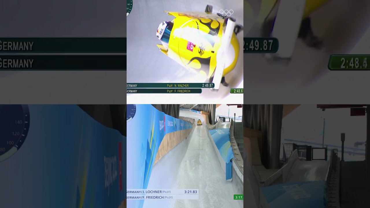 Germany went BACK-to-BACK in the four-man bobsleigh event at PyeongChang 2018 and Beijing 2022 🤩 🇩🇪